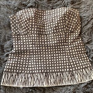 Trina Turk Corset top size 4